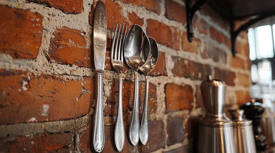 gold cutlery IKEA